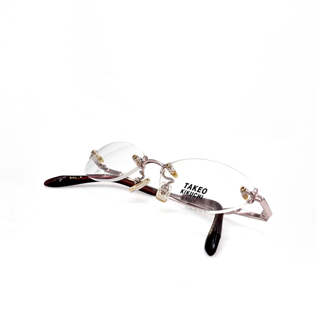 TAKEOKIKUCHI rimless metal 무테 긱시크 안경