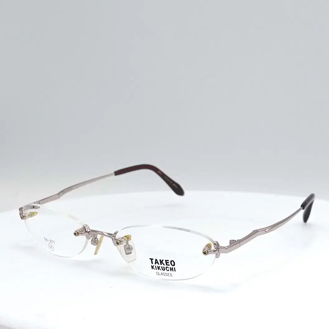 TAKEOKIKUCHI rimless metal 무테 긱시크 안경