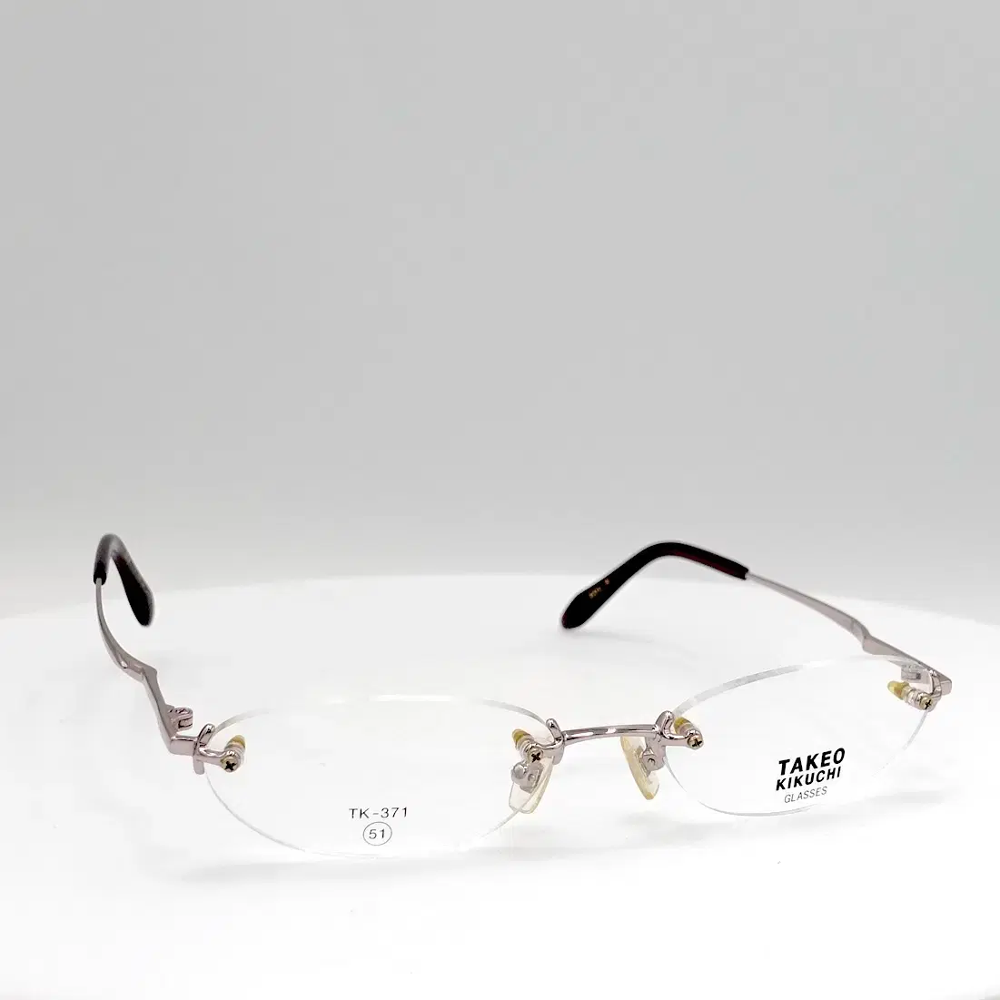 TAKEOKIKUCHI rimless metal 무테 긱시크 안경