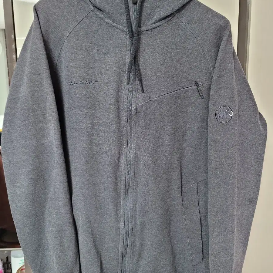 마무트 후드집업 Grey Asia Size L (98~103)