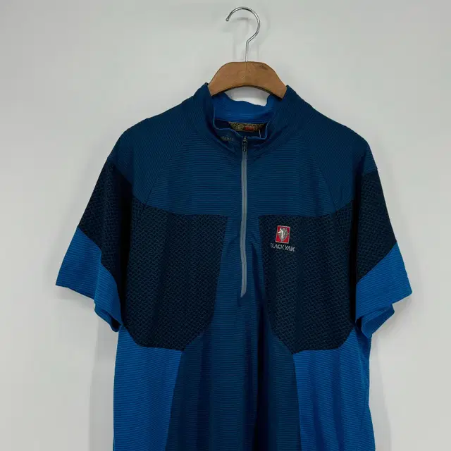 블랙야크 등산 반팔 티셔츠 아웃도어 (100 size / BLUE)