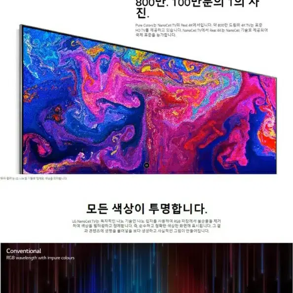 최신 LG 55인치 나노셀 4K 스마트 TV 특가한정판매  !