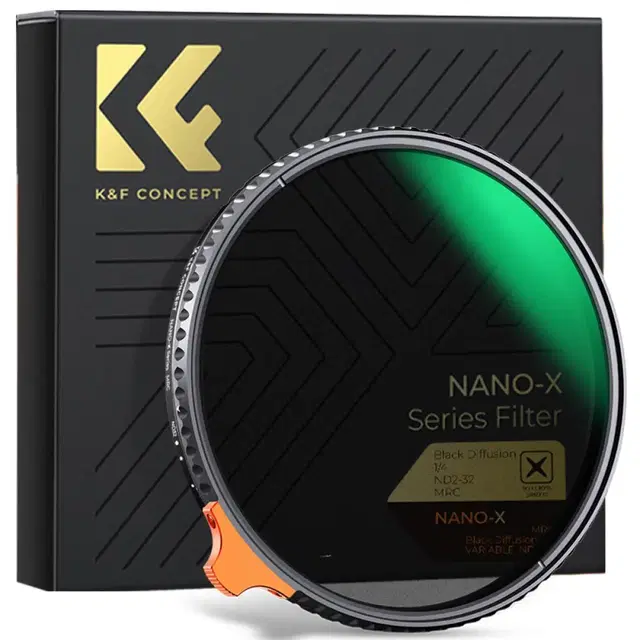 K&F 49mm NANO-X 블랙미스트+가변 ND2-32 2in1 필터