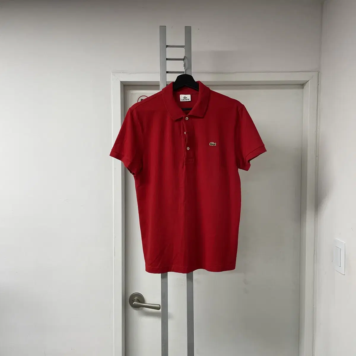 Lacoste PK Short Sleeve Karati Red 4