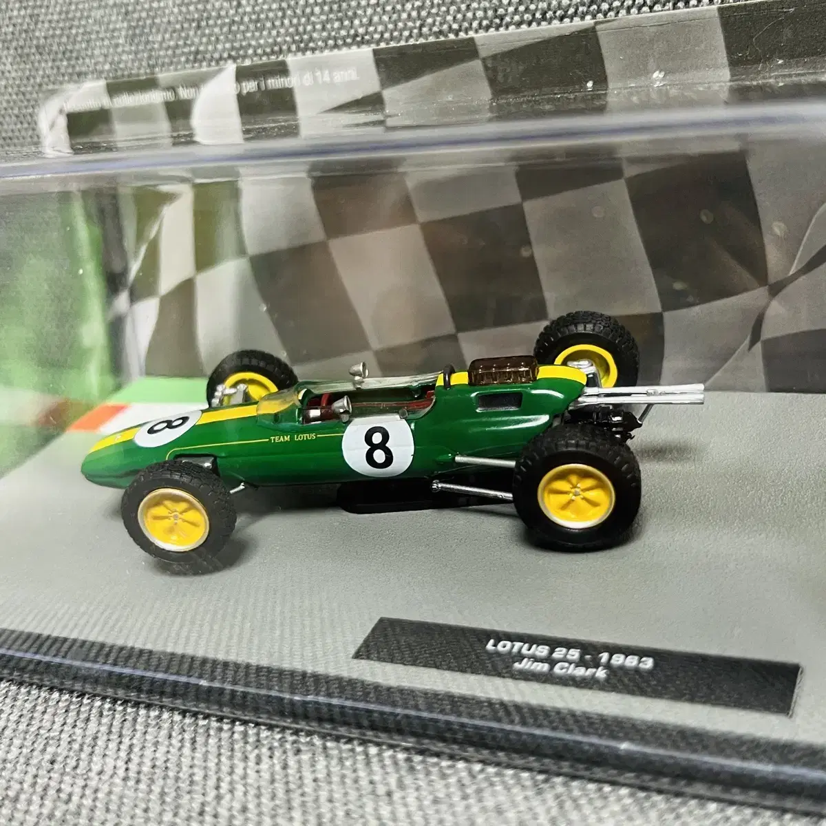 1/43 F1 로터스 25 1963 Jim Clark 다이캐스트