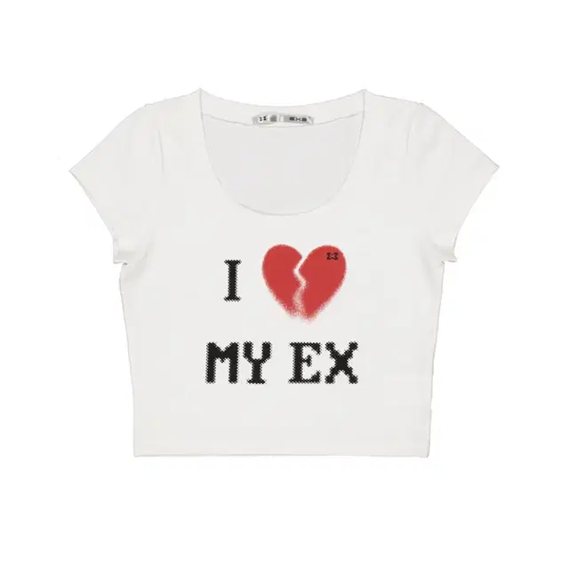 셋업이엑스이) HATE MY EX TOP / WHITE