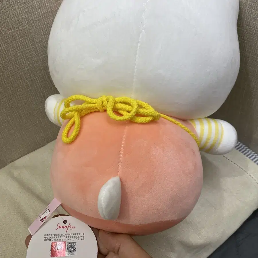 새상품) 헬로키티 카메라 중대형 인형 33cm