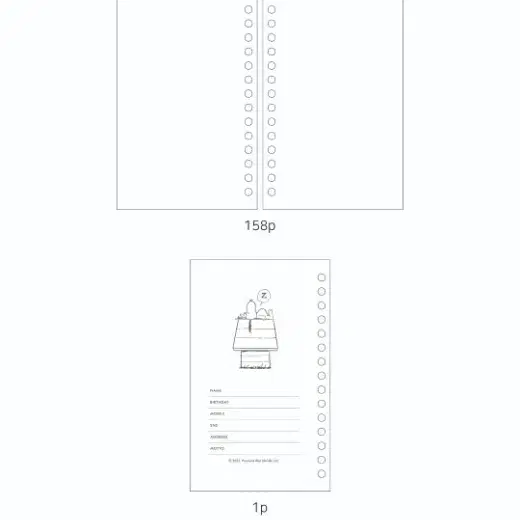 미개봉) 피너츠(스누피) 코지 포켓 노트 로즈핑크 버전