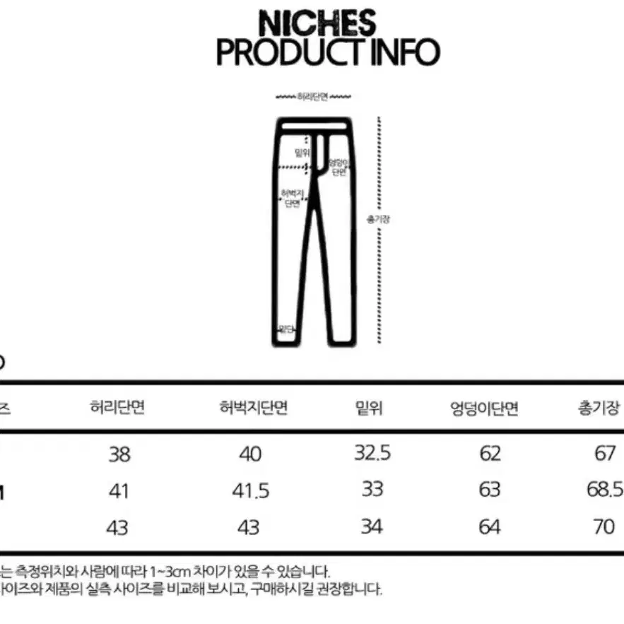 니치스 버뮤다 데님팬츠