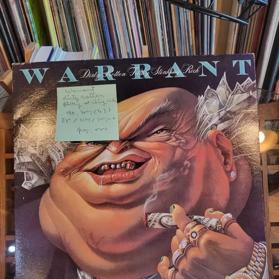 Warrant.dirty rotten...90.라센.lp