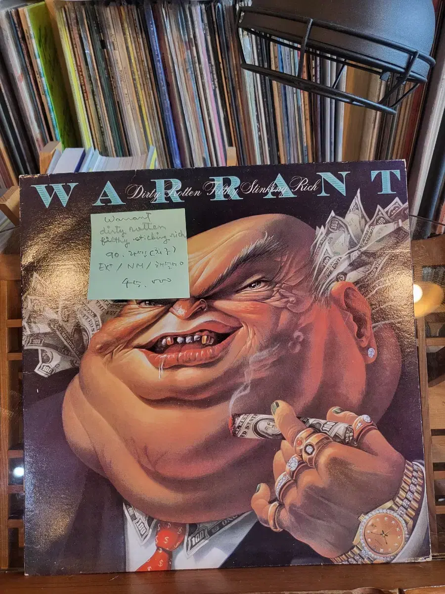 Warrant.dirty rotten...90.라센.lp