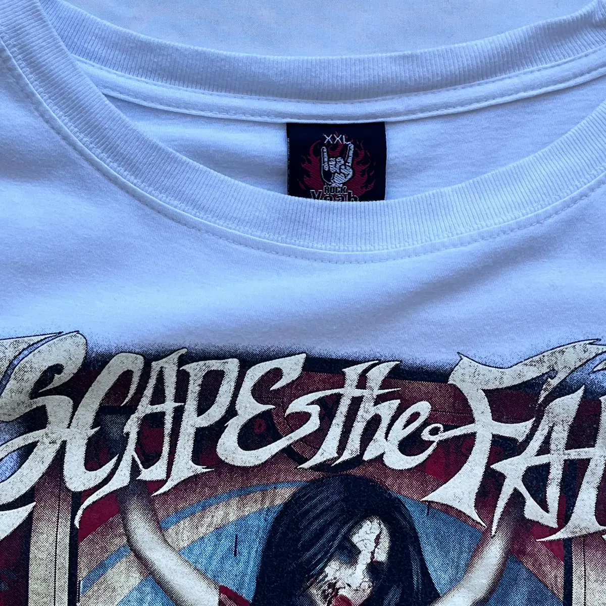 락 밴드 escape the fate 락티셔츠 2XL