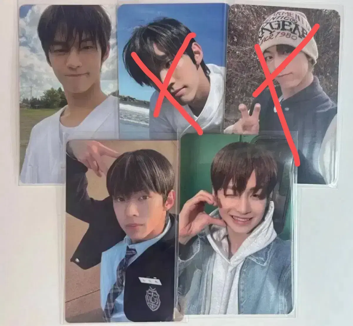 Tours Dohoon Jihoon unreleased photocard Alpo