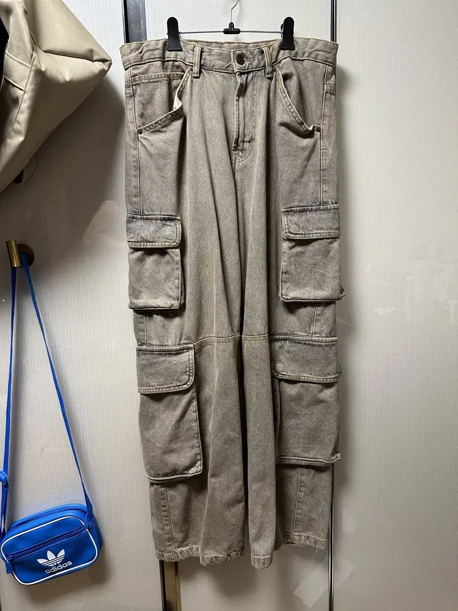 [New] Zara Sand Cargo Pants 32