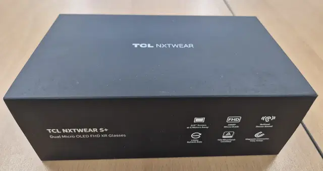 TCL NXTWEAR S+ AR글래스 안경 풀세트 판매합니다(5회 사용)