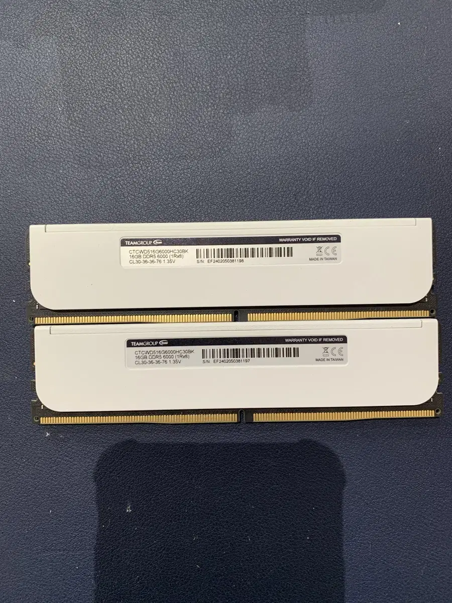 팀그룹 ddr5 6000 cl30 32g 메모리