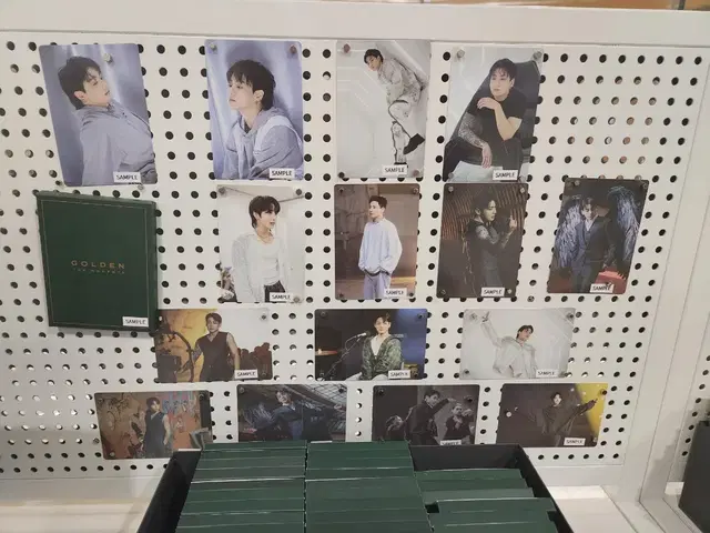 (full set) 정국 GOLDEN 전시회 photo card 포카세트