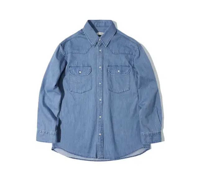 하프크라이즈 레이아웃) T20005 Western denim shirt