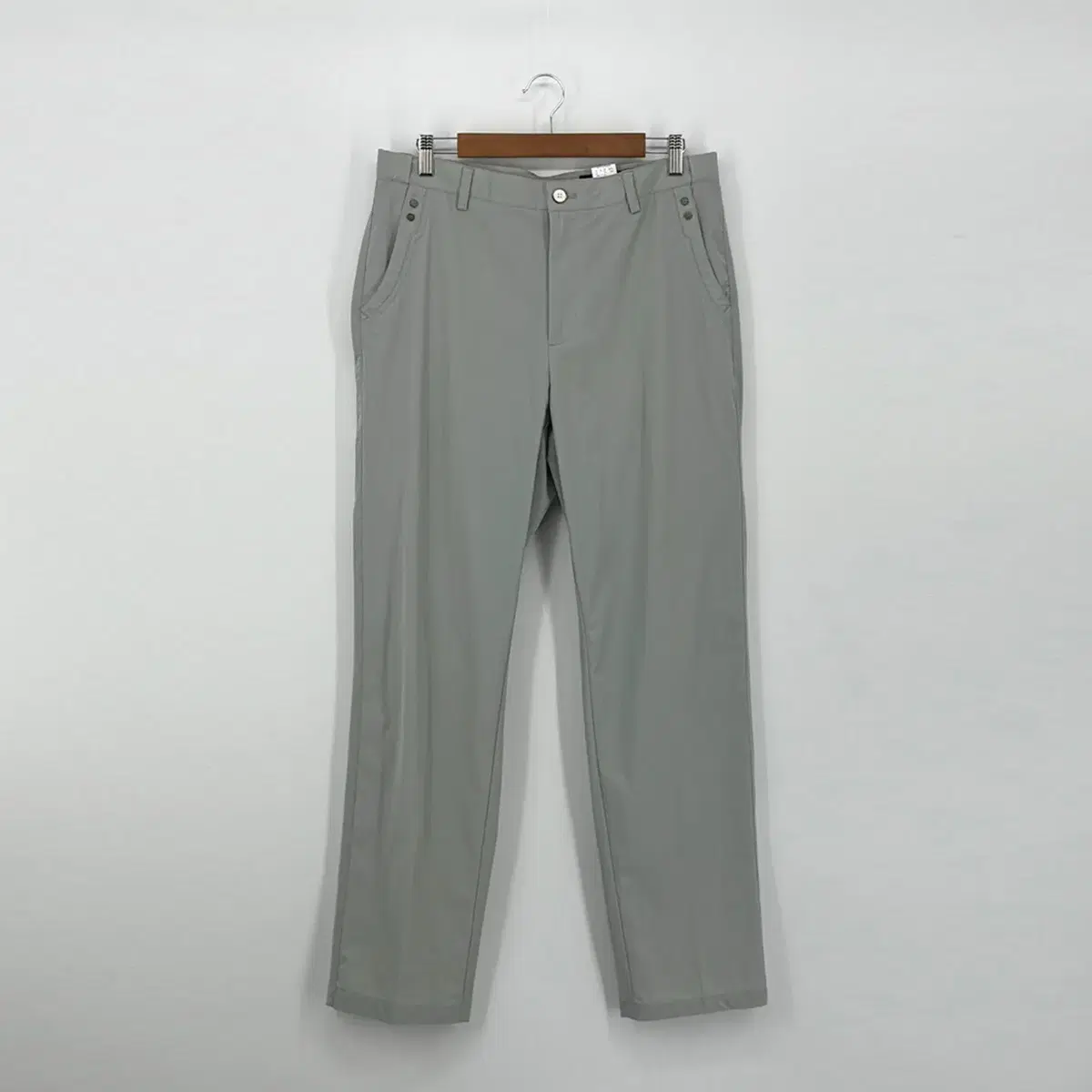 Jean-Pierre Cotton Trouser Golf Wear (34 size GRAY)