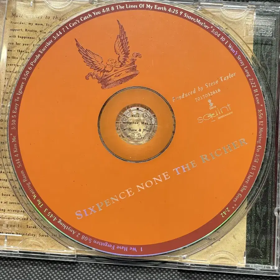 CD 식스펜스 넌 더 리처 Sixpence none the richer