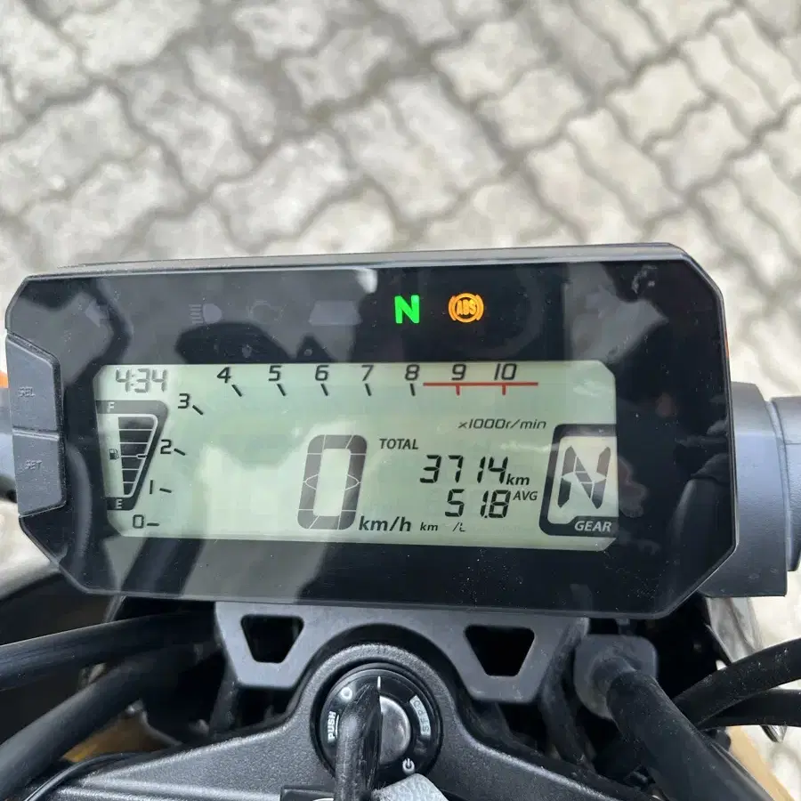 msx125 grom 3714km