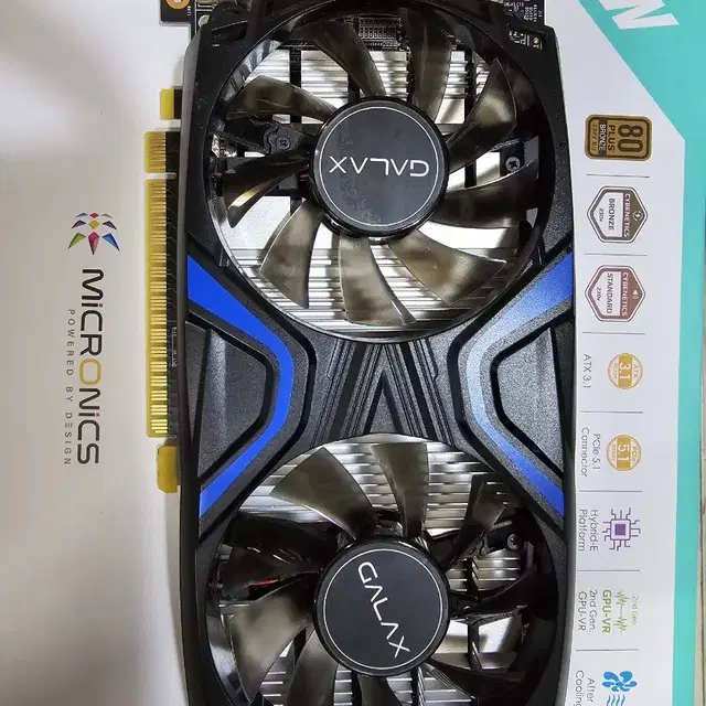 PC부품 그래픽 카드 GTX 1050 2G