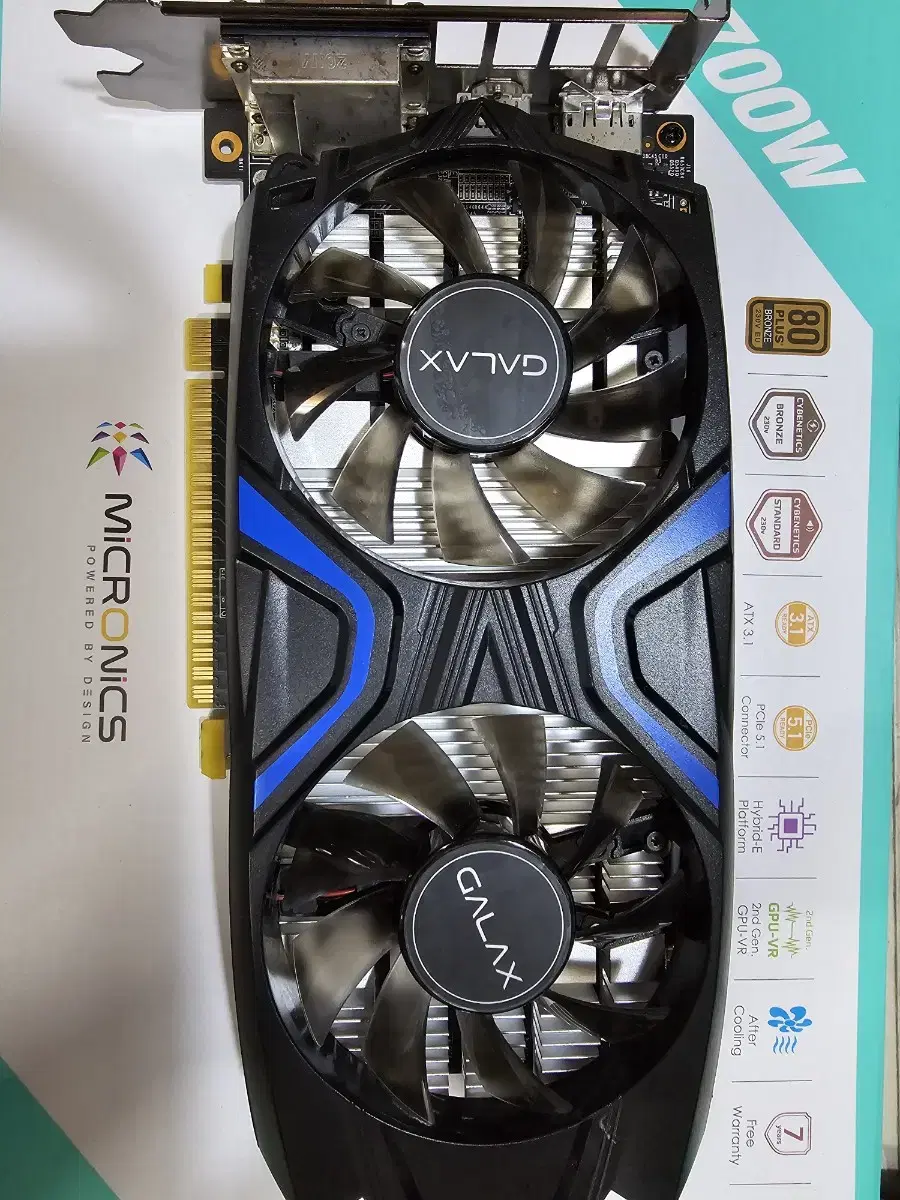 PC부품 그래픽 카드 GTX 1050 2G