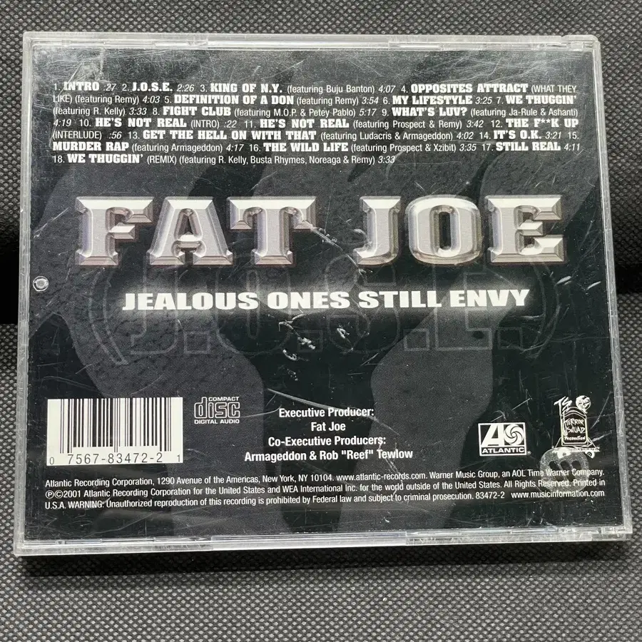 CD Fat Joe (팻 조) Jealous Ones Still Envy