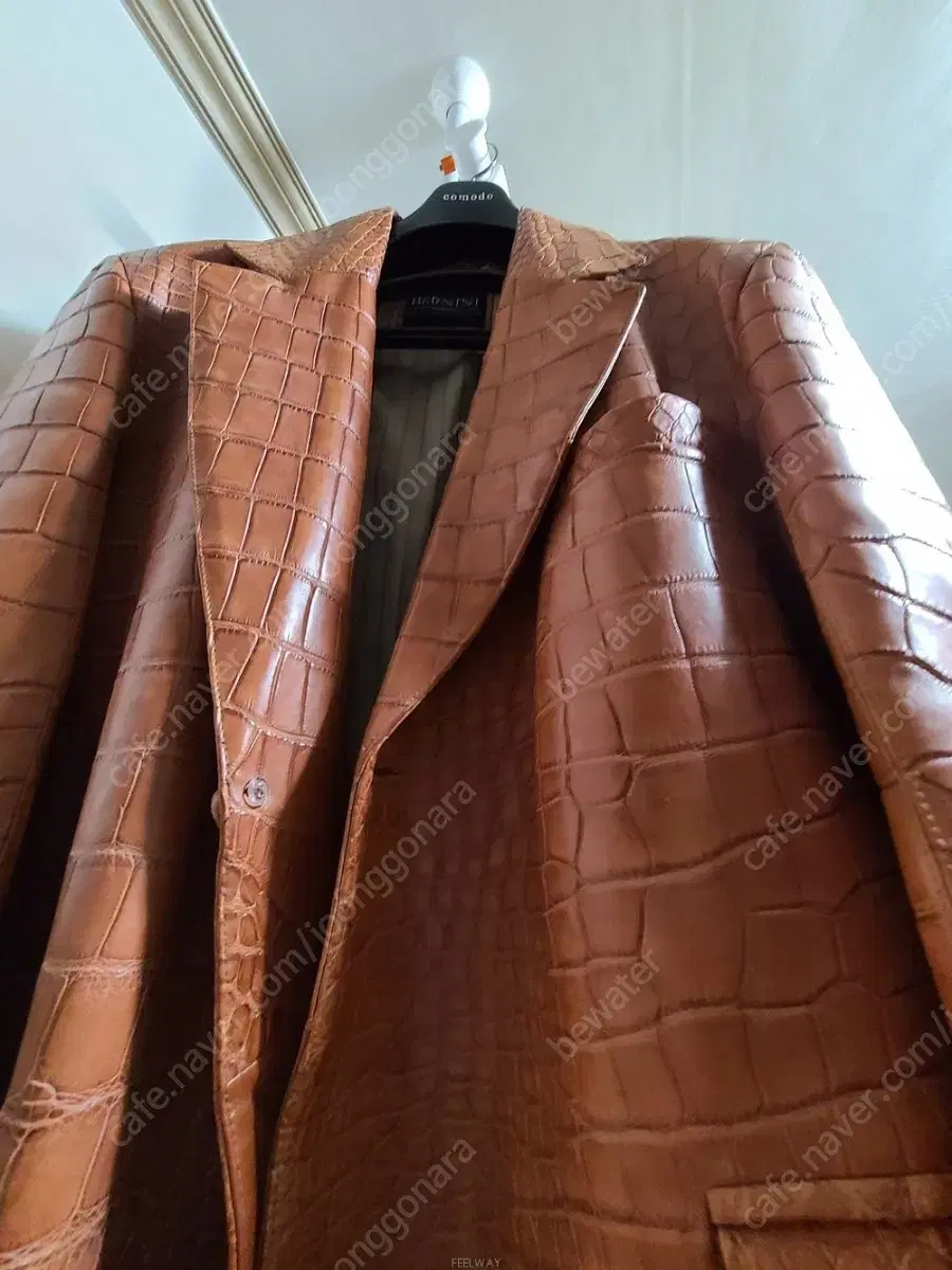 BerniniRetails for $6.7 million Genuine crocodile leather coat