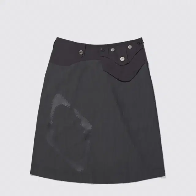 미스치프 포켓 백 미디 스커트 POCKET BAG FLARED SKIRT