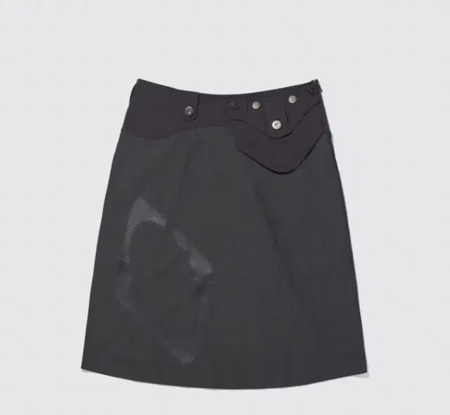 미스치프 포켓 백 미디 스커트 POCKET BAG FLARED SKIRT