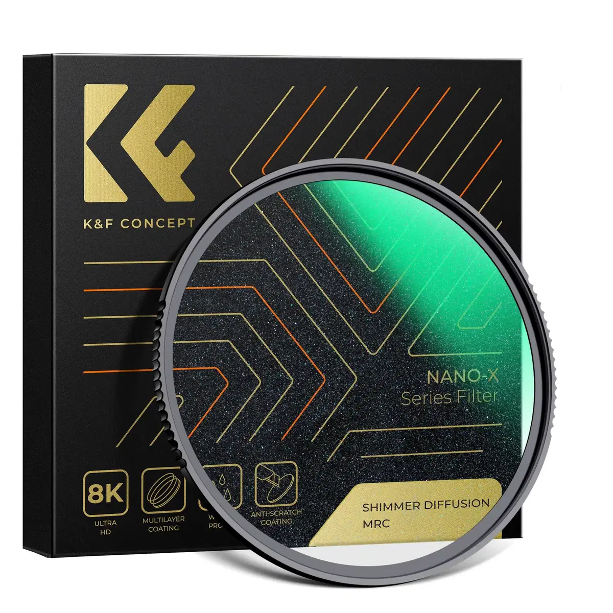 K&F 72mm NANO-X Black Mist Shimmer 1 Filter (New)