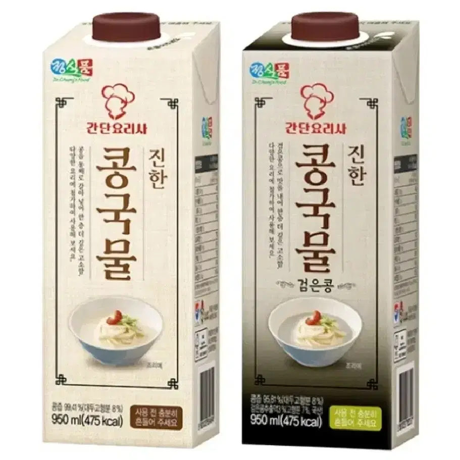 [무료배송] 정식품 진한 콩국물 950ml 12팩 오리지널/검은콩