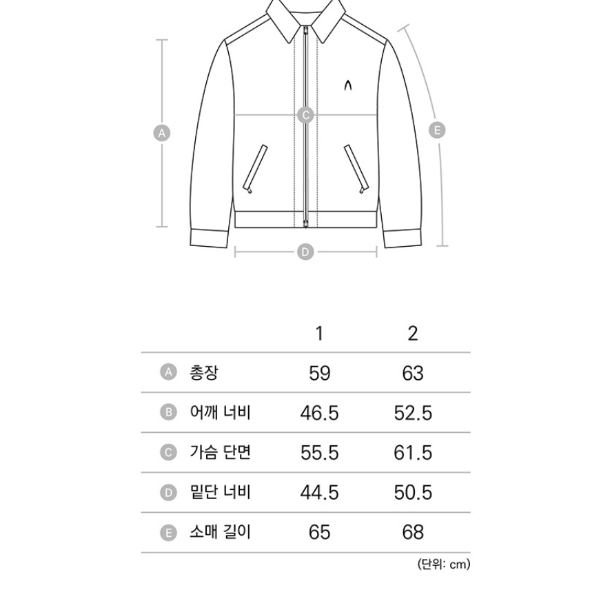 [아캄] Washed Zip-Up Denim Jacket