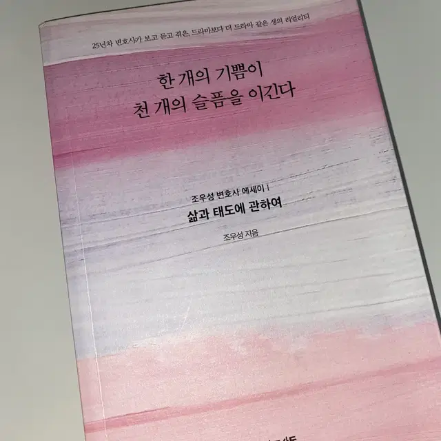 우영우 소설 한 개의 기쁨이 천 개의 슬픔을 이긴다 책