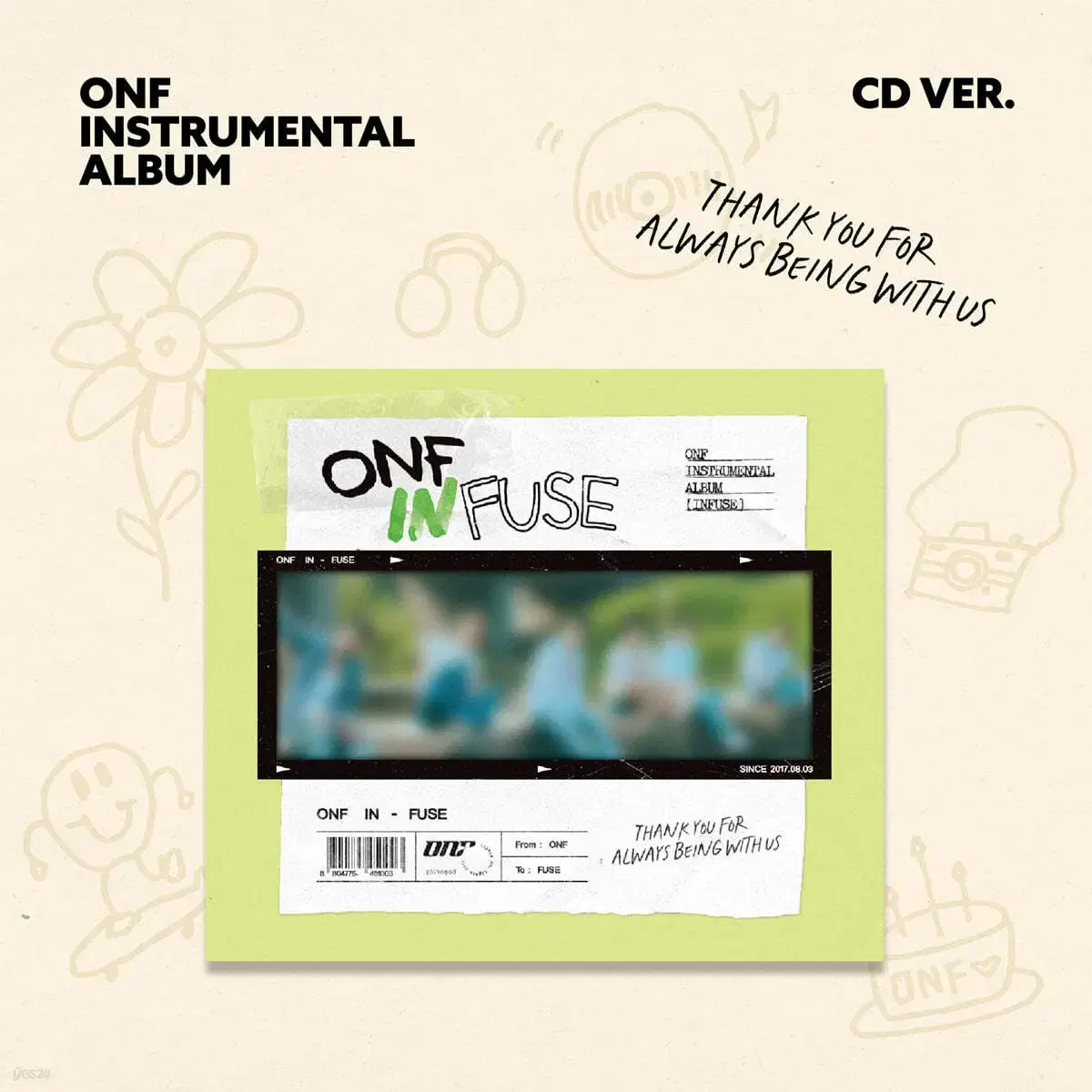 ONF INFUSE album unsealed