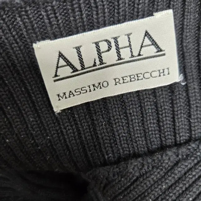 Alpha massimo rebecchi 이태리 니트레더원피스