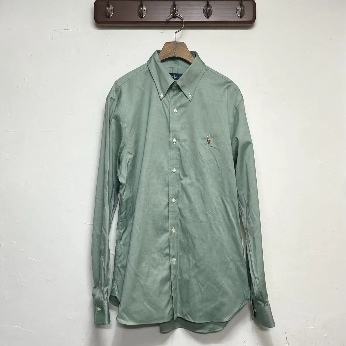 Polo Ralph Lauren E.JI Care Slim Fit Green Shirt (QR Authentic)