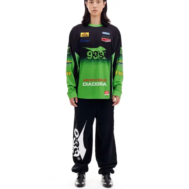 아카이브볼드 x 디아도라 RACING JERSEY (GREEN) M