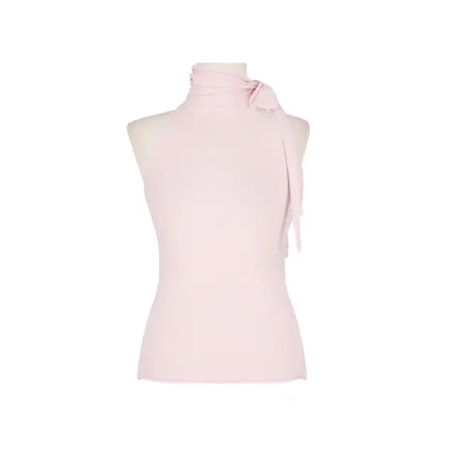 아워캐비넷 코프 나시 Floral ribbon tie sleeveless