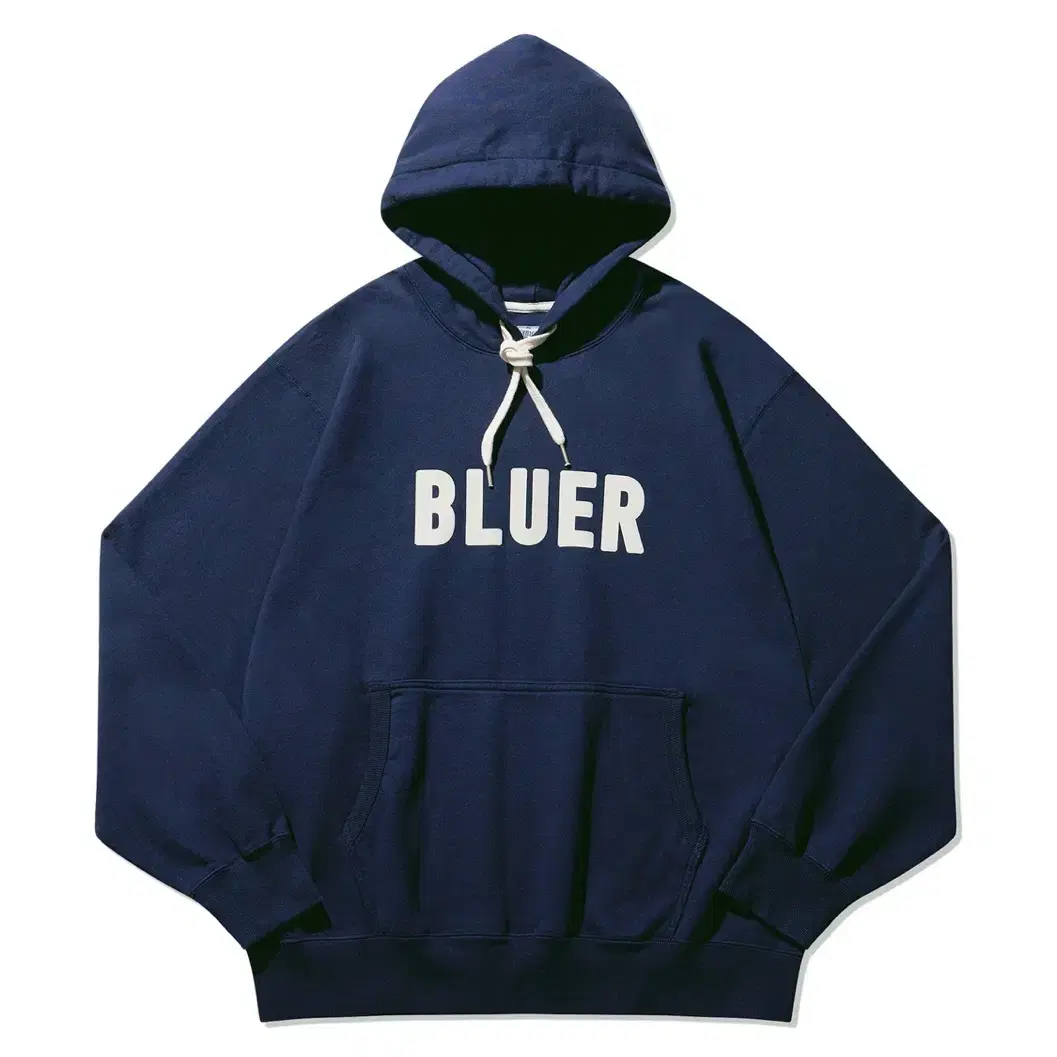 네이머클로딩 BLUER 팀 후드 네이비