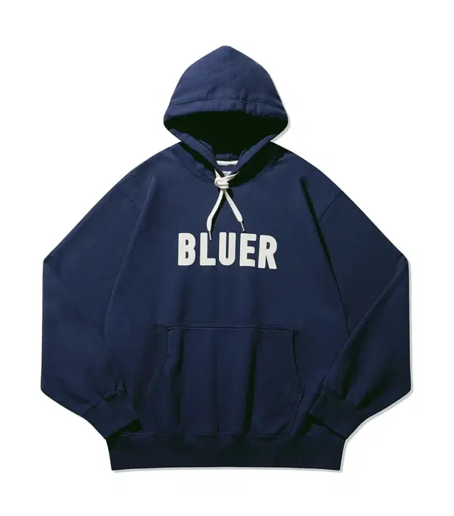 네이머클로딩 BLUER 팀 후드 네이비