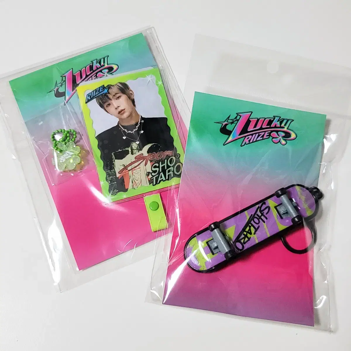 Rize Japan Lucky album popup store shotaro PhoneTap Deck Keyring photocard Merchandise Benefits