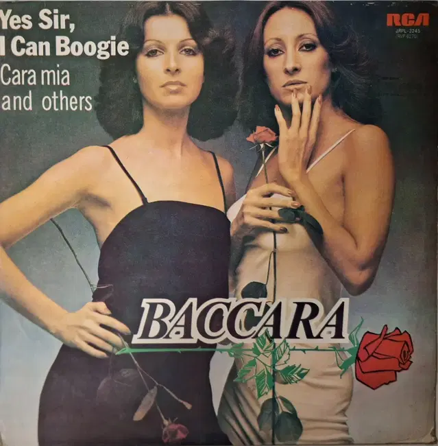 국내라이센스반/Baccara-Yes Sir, I Can Boogie LP