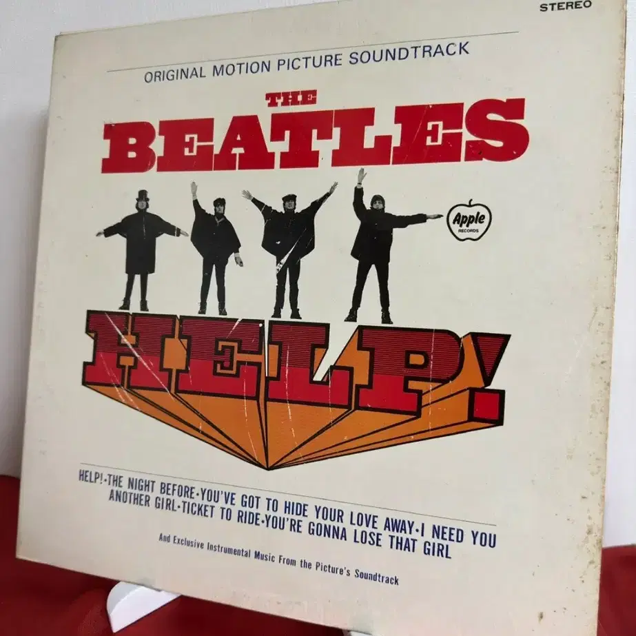 The Beatles -  Help! 영화  Soundtrack lp