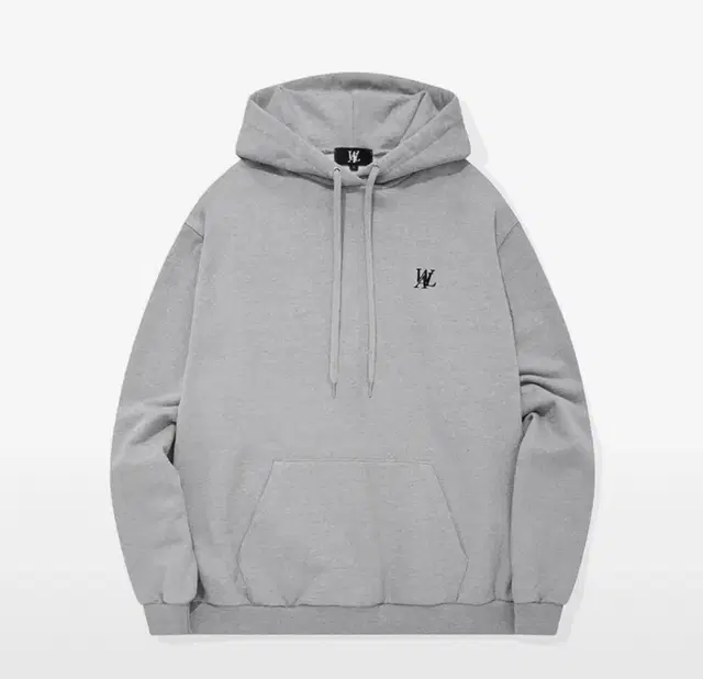 우알롱 후드티 signature standard hoddie grey