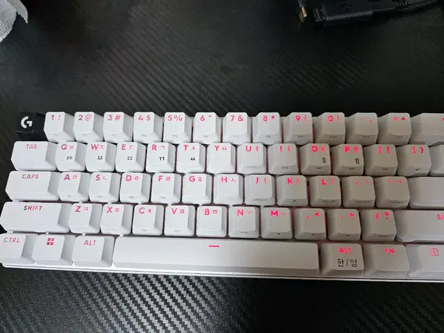 로지텍 g pro x 60 택타일 화이트