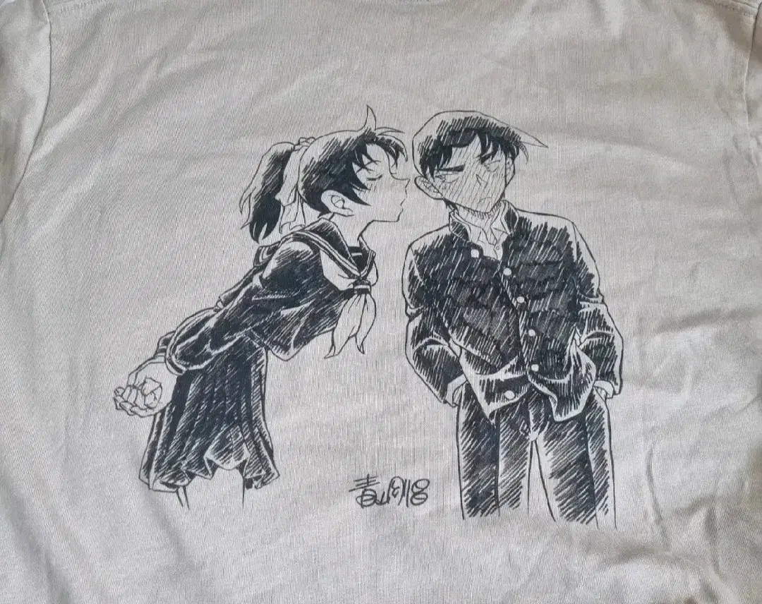 Detective Conan Heiji,Kazuha T-shirts for sale