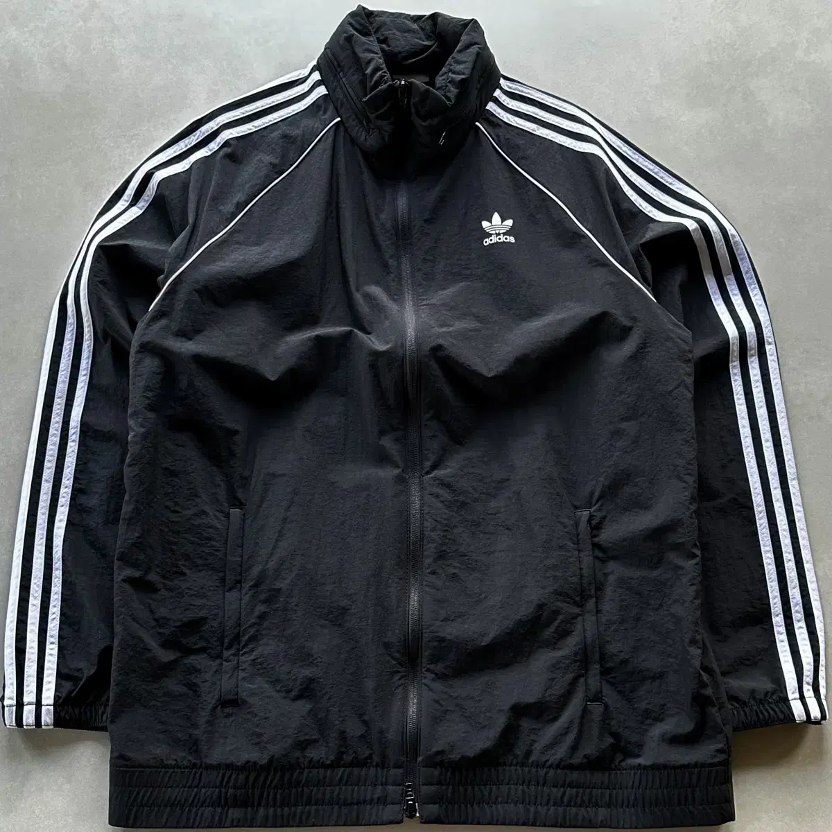 [2XL]Adidas SST Black Windbreaker Jacket