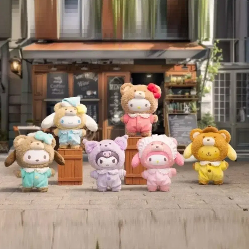 Sanrio Latte Baby Figures